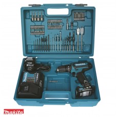 MAKITA 牧田牌 - HP331DSAX1 12V 充電式衝擊電鑽 - 74件配件套裝